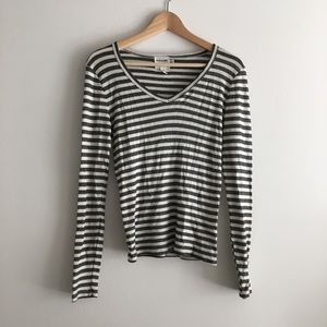 Michael Stars for Anthropologie Striped Knit Top